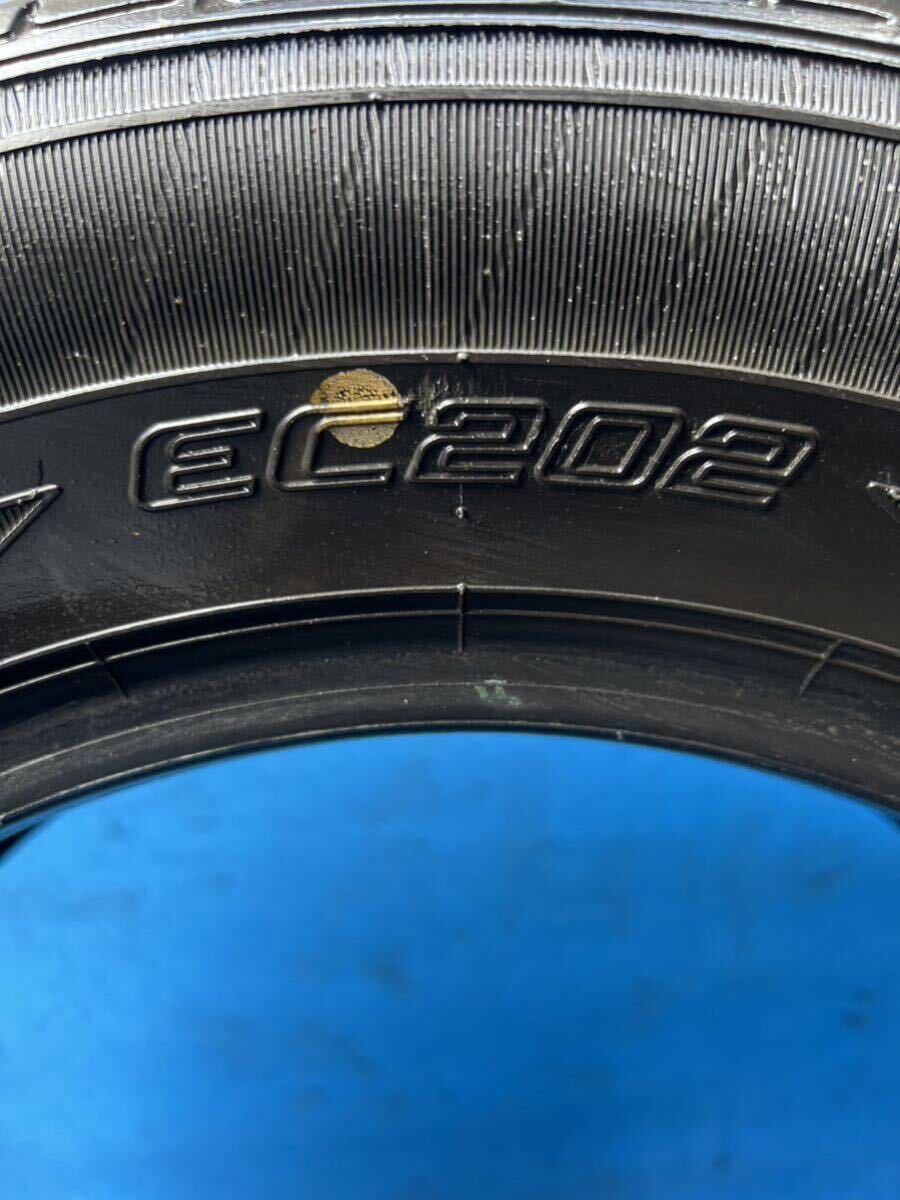 【DUNLOP EC202ダンロップ】《195/65R15 91S》23年製【送料無料※一部地域有料】中古タイヤ1本◆バリ山◆_画像5