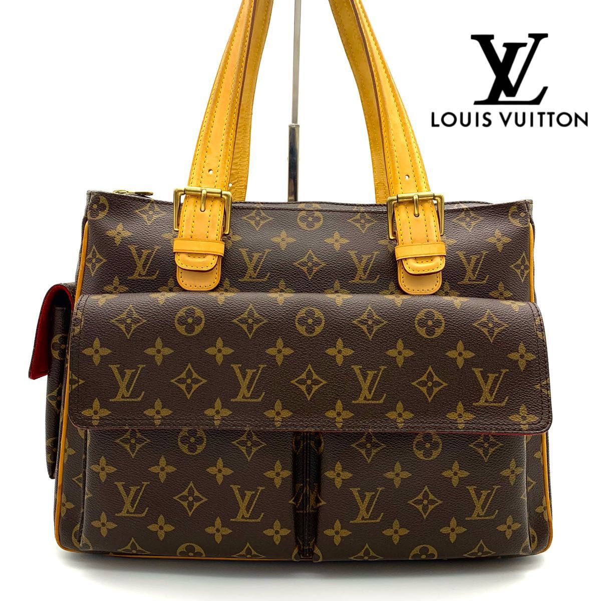 LOUIS VUITTON ルイヴィトン モノグラム ミュルティプリシテ ハンドバッグ トートバッグ E40_画像1