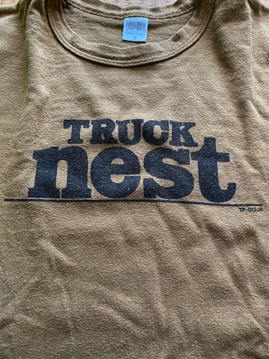 TRUCK FURNITURE nest Tシャツ サイズ2 中古品_画像3