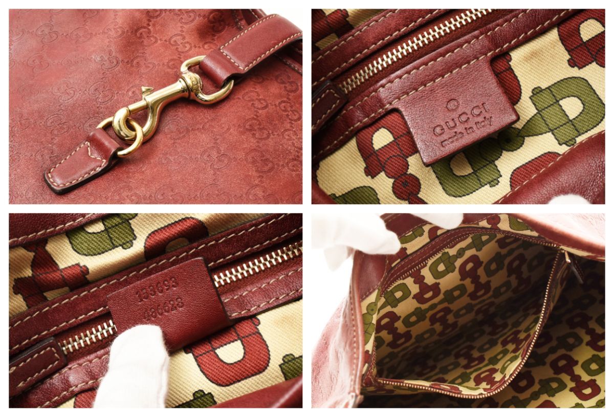 1 иен GUCCI Gucci Guccisima новый домкрат - сумка на плечо плечо .. one сумка на плечо Logo 153693 24-1539
