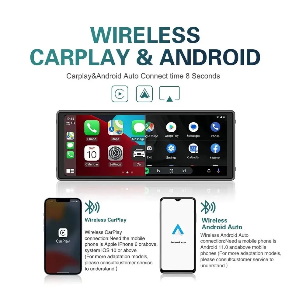 10.26インチ　 CarPlay　Android Auto　ディスプレイオーディオ　シガーソケット接続。キャリイハイゼットに最適_画像10