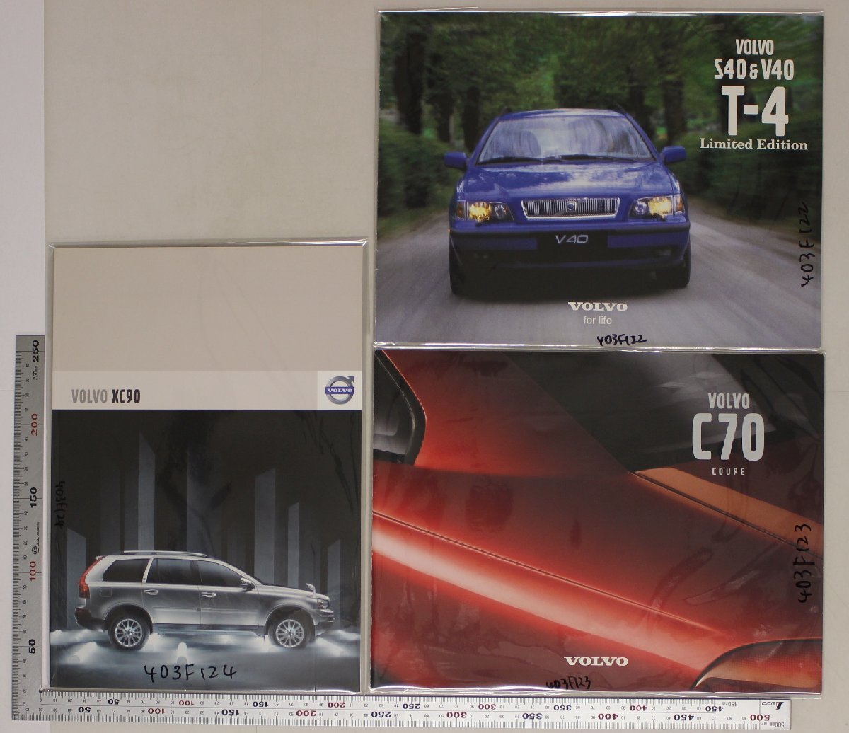  automobile catalog [ Volvo all together 14 point ]VOLVO supplementation :VOLVO S40/THE ALL-NEW VOLVO C70/VOLVO C30/VOLVO S40&V40/VOLVO S60/CLASSIC/VOLVO S80