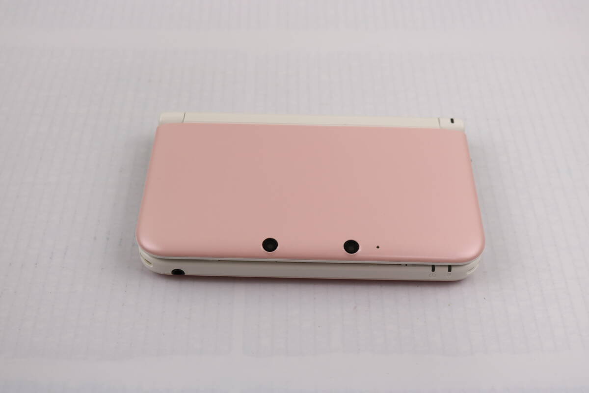 ■[美品 送料無料]NINTENDO 3DS LL 本体 PINKxWHITE ピンクxホワイト ニンテンドー3DS LL ＋おまけ■