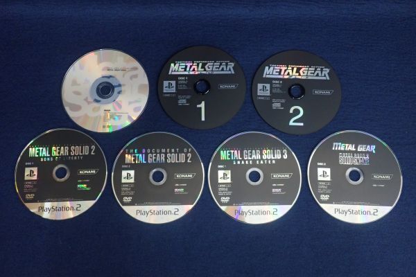 ▼ゲーム732 メタルギア20thアニバーサリー メタルギアソリッドコレクション 1987-2007▼PS/PS2/PSP/PlayStation/METAL GEAR SOLID_画像8