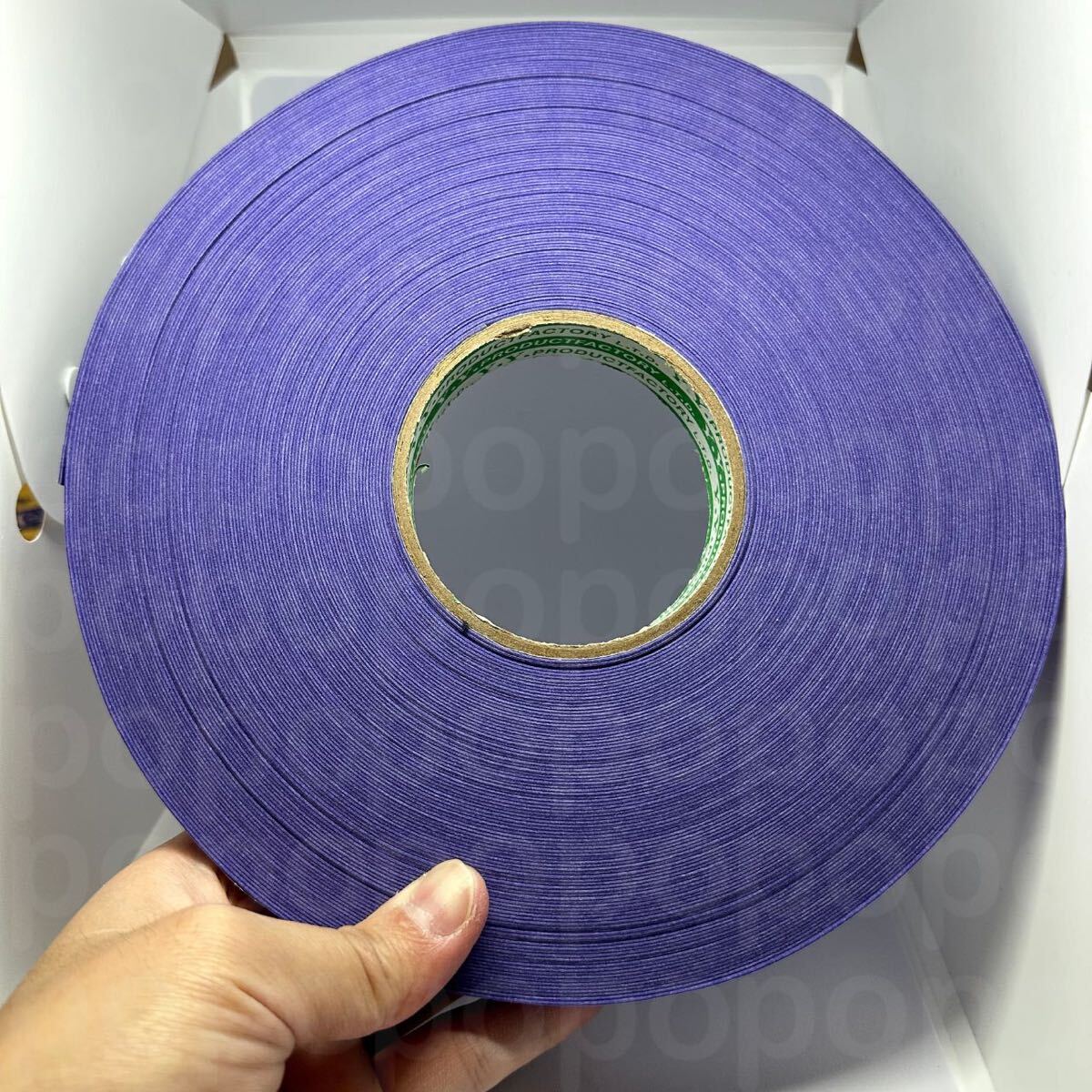 グリップテープ ウエット 45m テニス バドミントン ラケット テープなし　紫_画像4