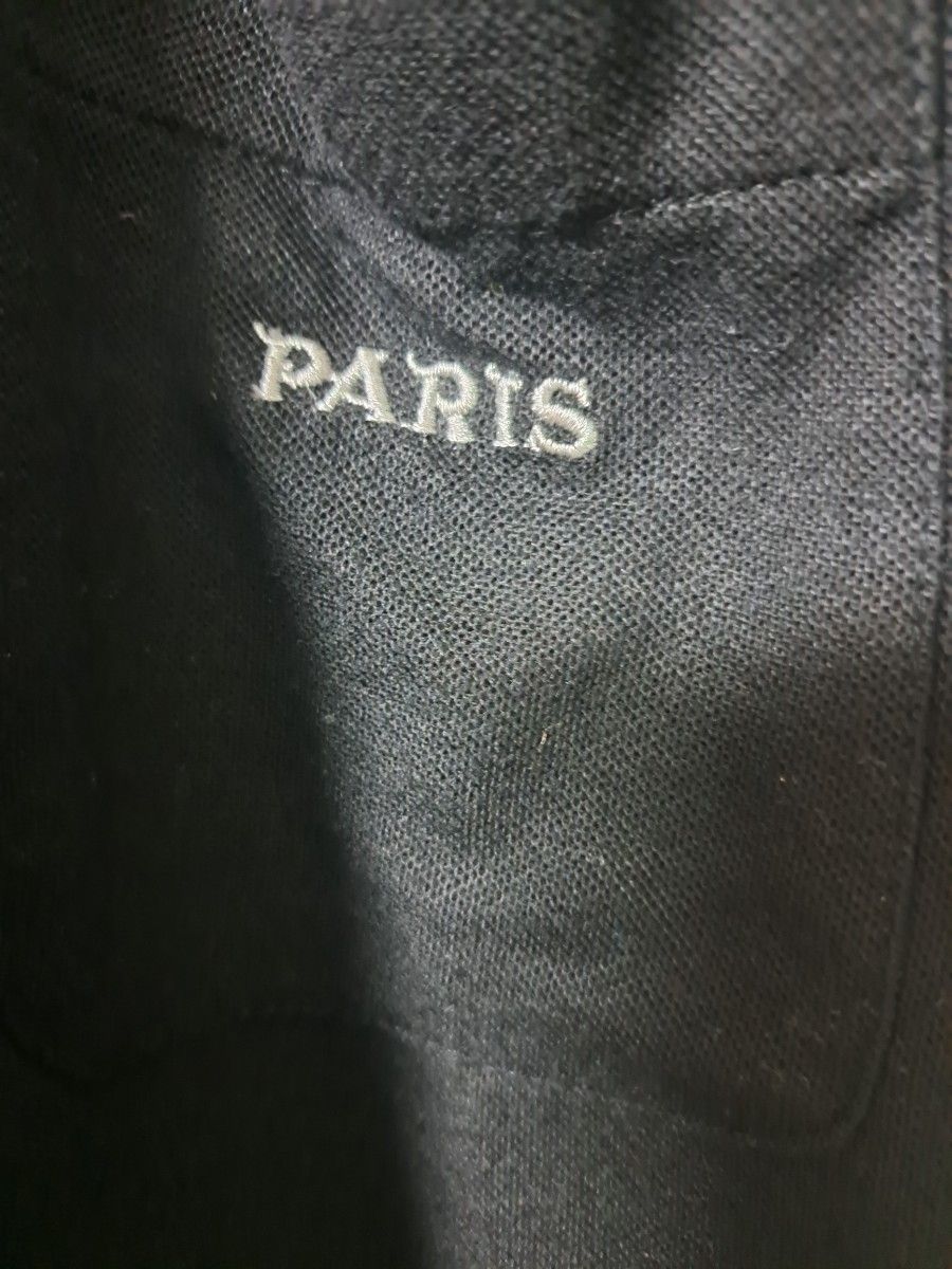 ブラック 黒 半袖　シャツ　メンズ　Paris　パリス