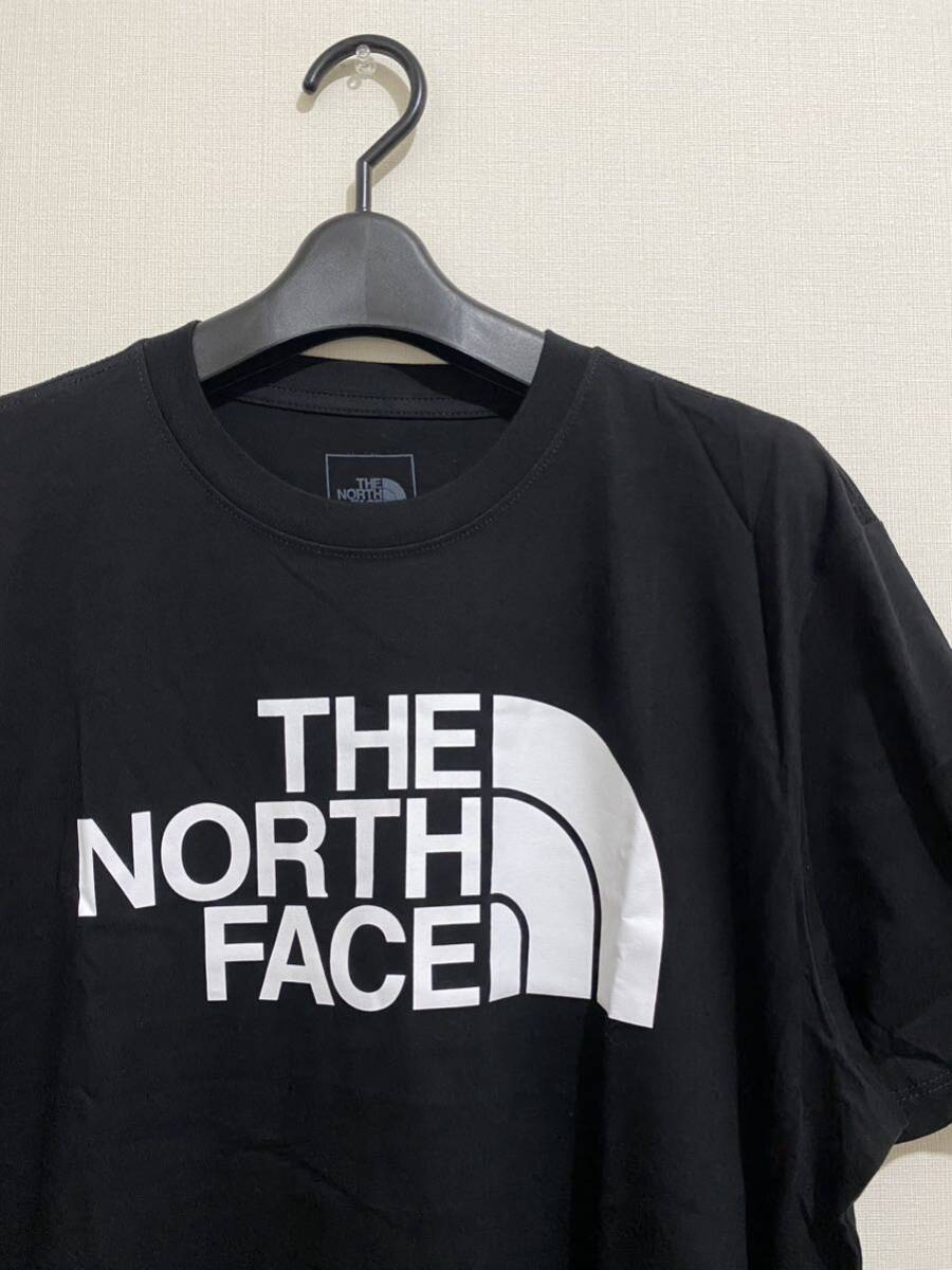 即決 送料無料 US Mサイズ ノースフェイス ハーフドーム 前ロゴ Tシャツ ブラック THE NORTH FACE