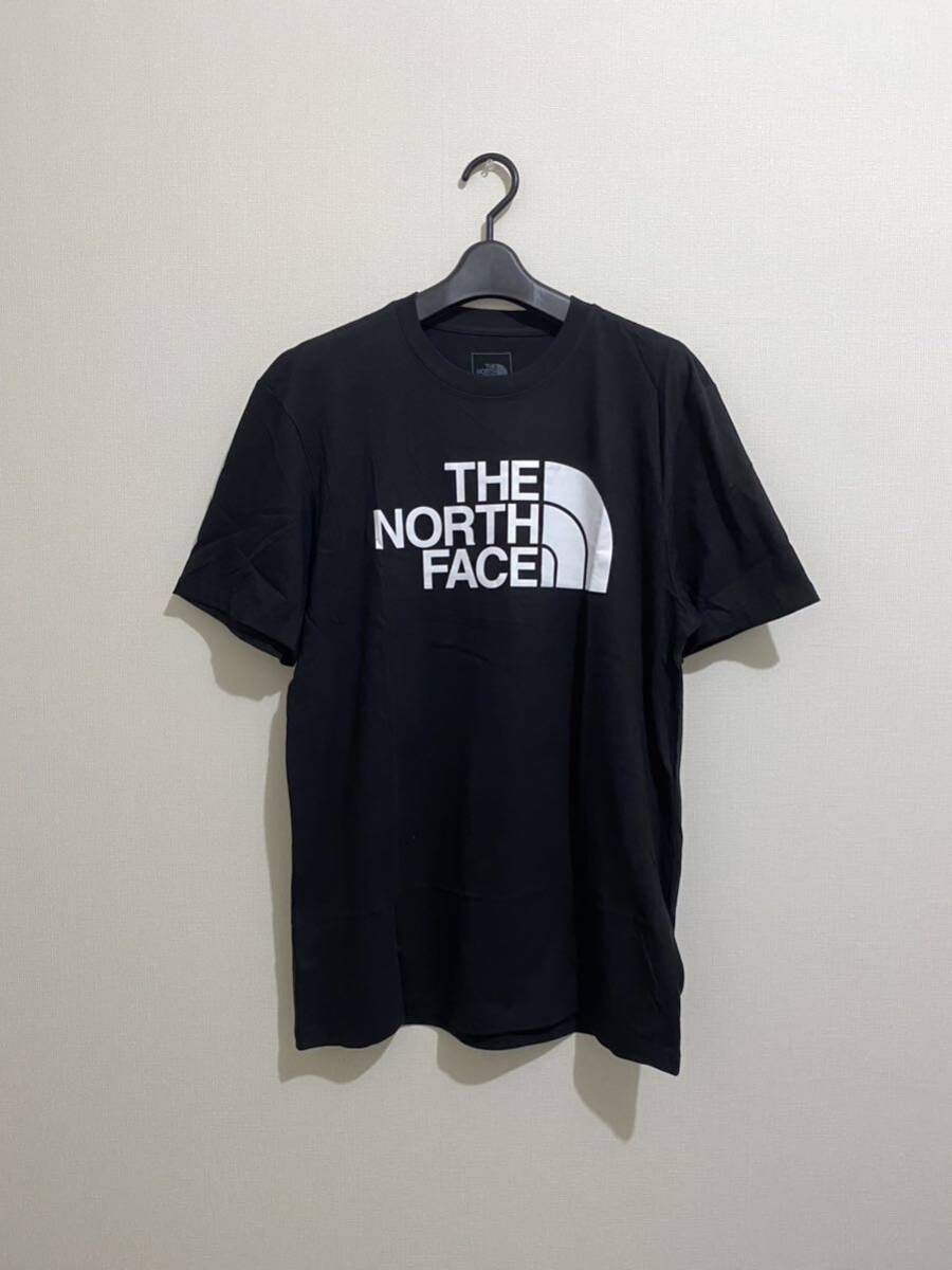 即決 送料無料 US Mサイズ ノースフェイス ハーフドーム 前ロゴ Tシャツ ブラック THE NORTH FACE