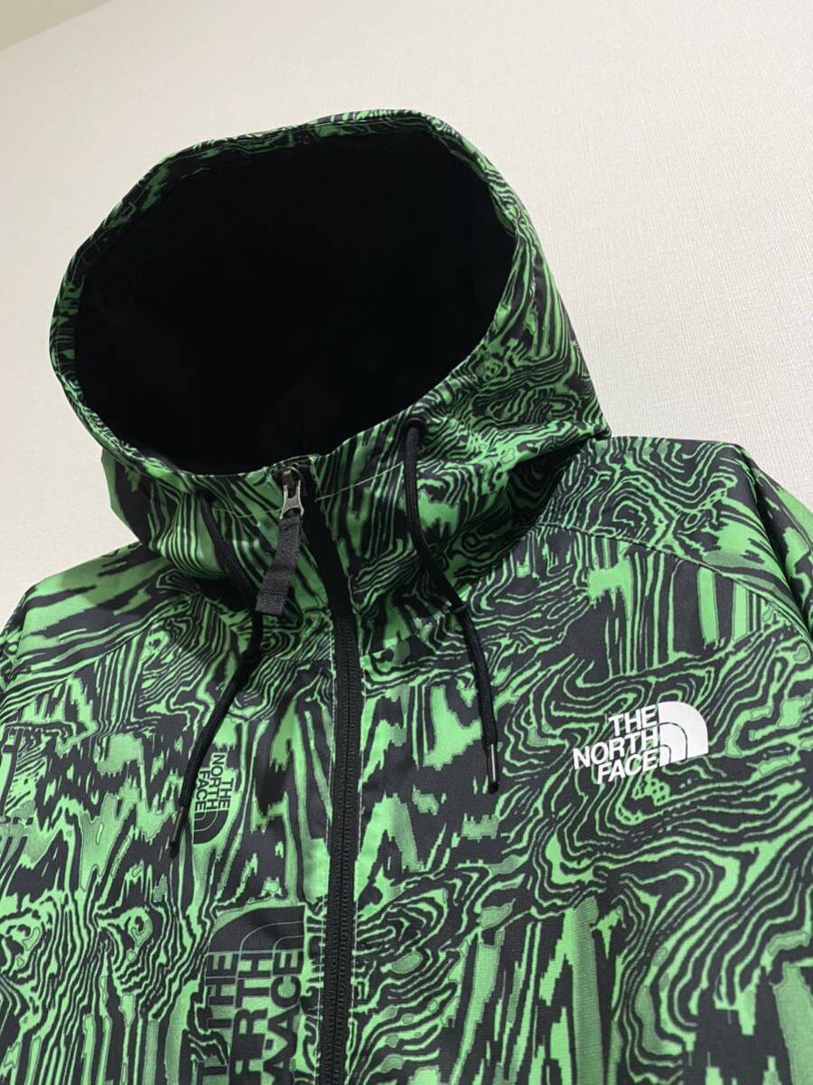 新品未使用 送料無料 ノースフェイス ノベルティー TNF レイン フーディー US XXL 撥水防水_画像8