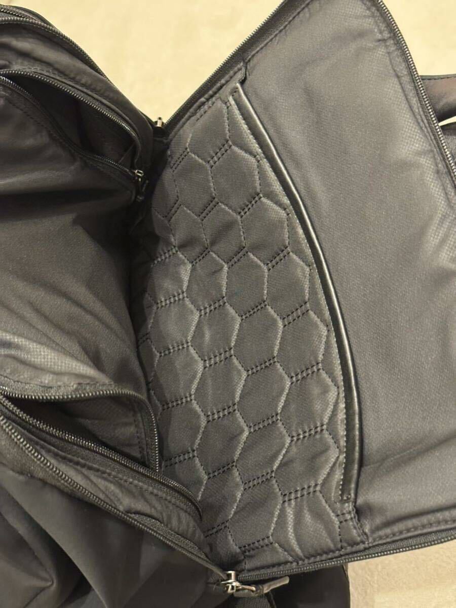 TUMI rucksack backpack black is lison roll top backpack black nylon 