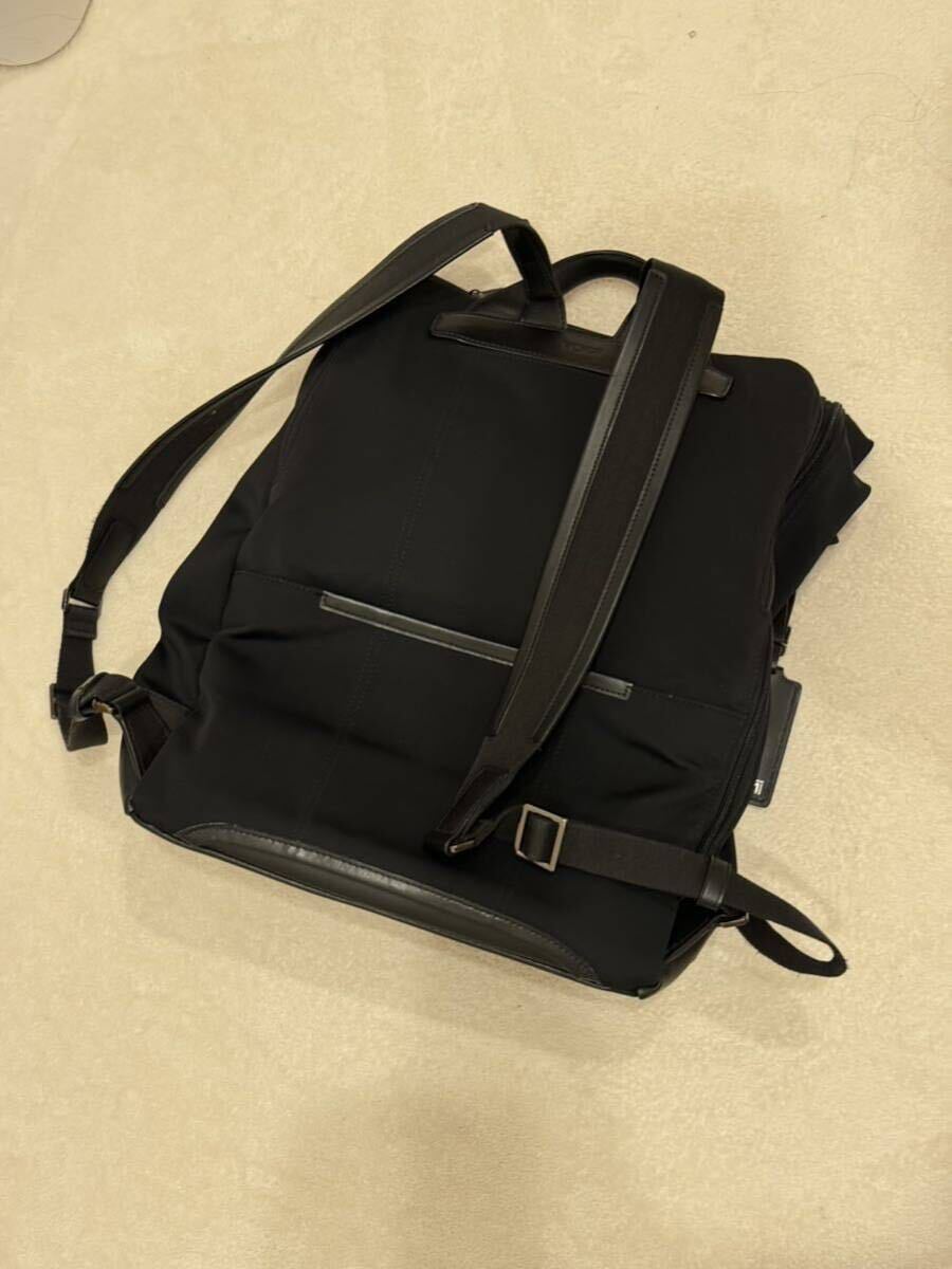 TUMI rucksack backpack black is lison roll top backpack black nylon 