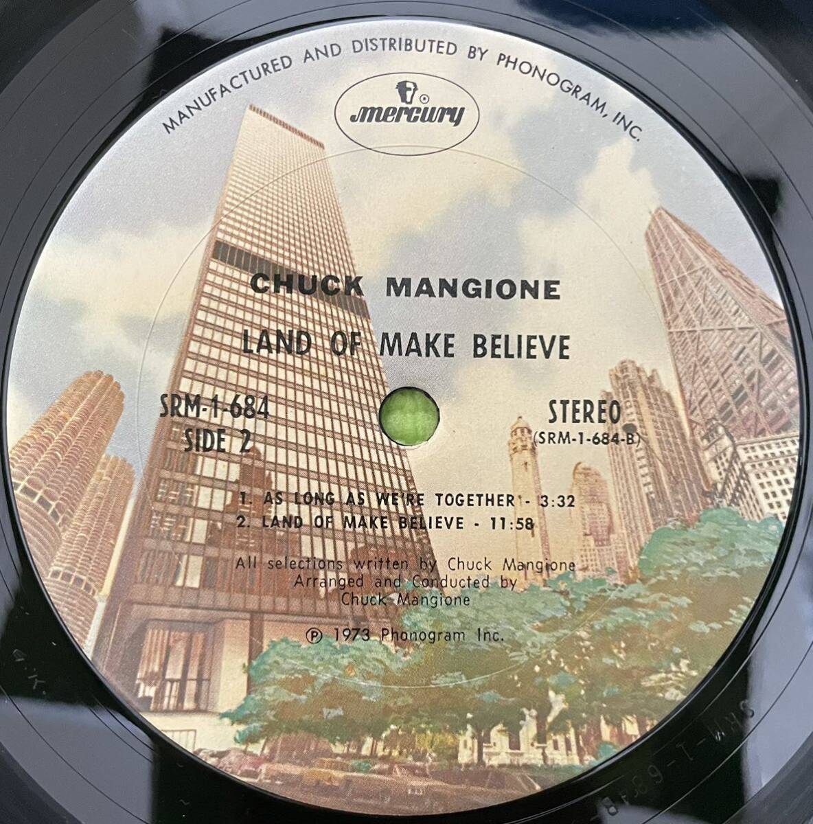 Jazz sampling raregroove record ジャズ　サンプリング　Chuck Mangione / Land Of Make Believe - A Chuck Mangione Concert 1973_画像5