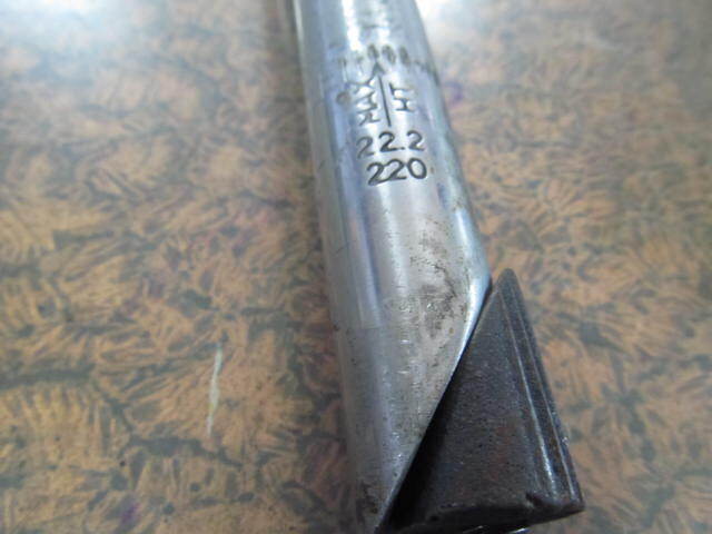 (^-^) postal 520 jpy handle post aluminium stem used (0508)[ Chiba city *pa Pachi .li]SR1