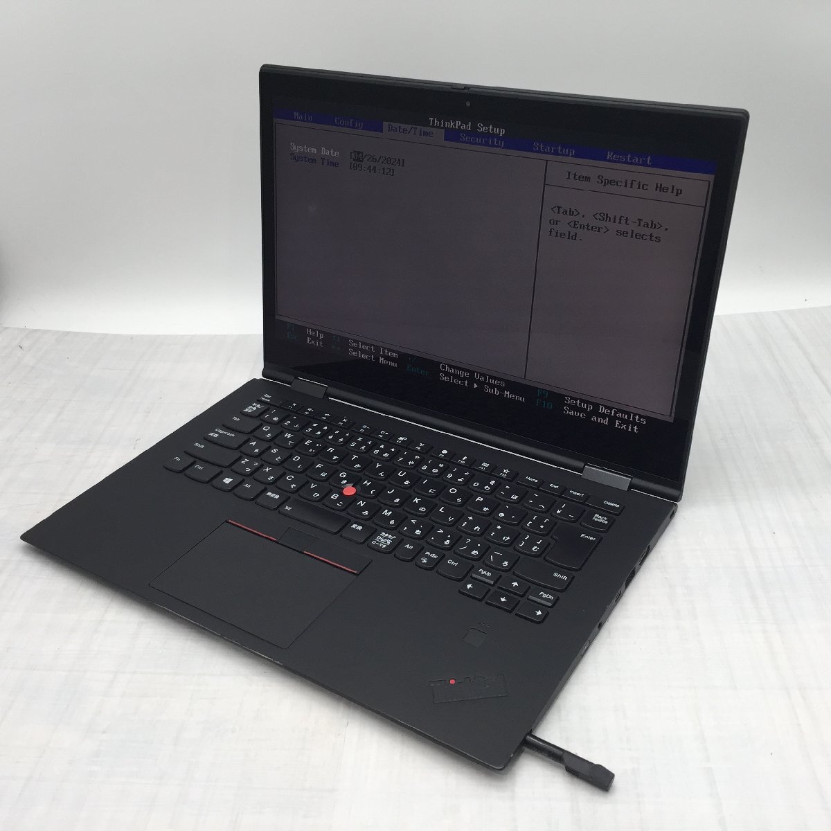 Lenovo ThinkPad X1 Yoga 20LE-S3000L Core i7 8650U 1.90GHz/16GB/256GB(NVMe) 〔A0509〕の画像1