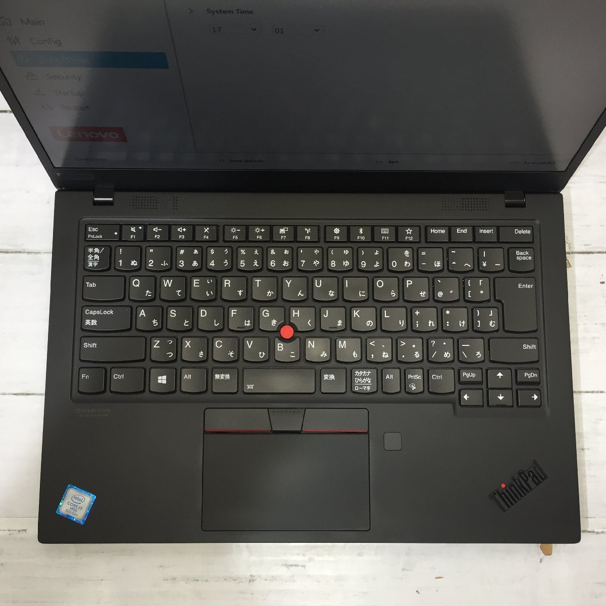 Lenovo ThinkPad X1 Carbon 20QE-S8GP0Q Core i7 8665U 1.90GHz/16GB/なし 〔0426N23〕の画像3