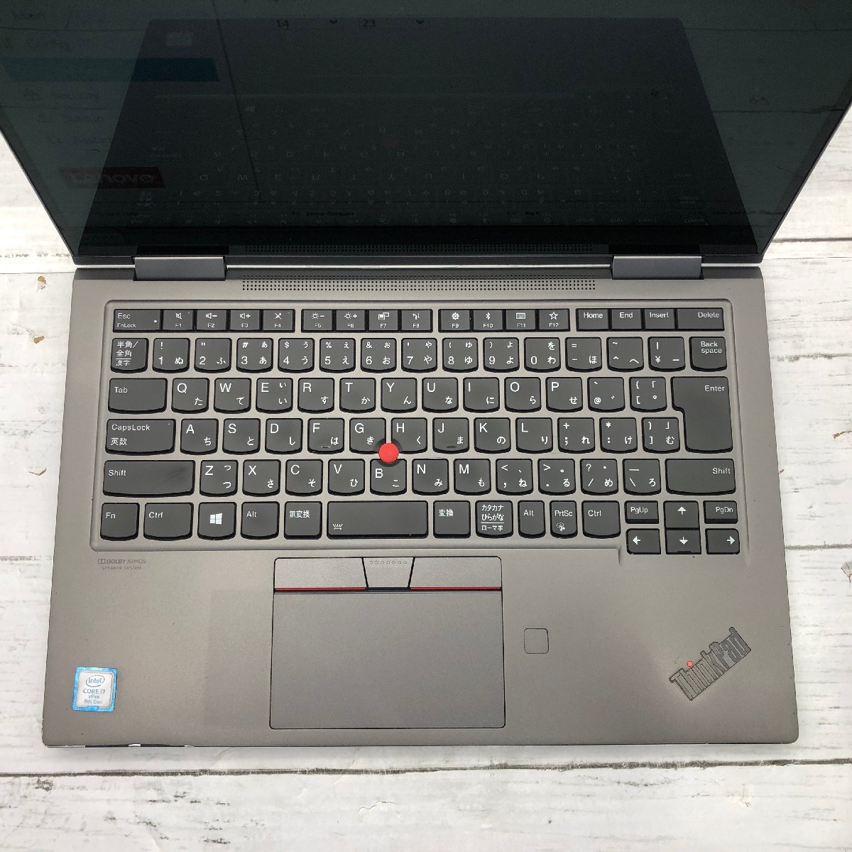 Lenovo ThinkPad X1 Yoga 20QG-S1T20U Core i7 8665U 1.90GHz/16GB/512GB(NVMe) 〔C0224〕の画像3