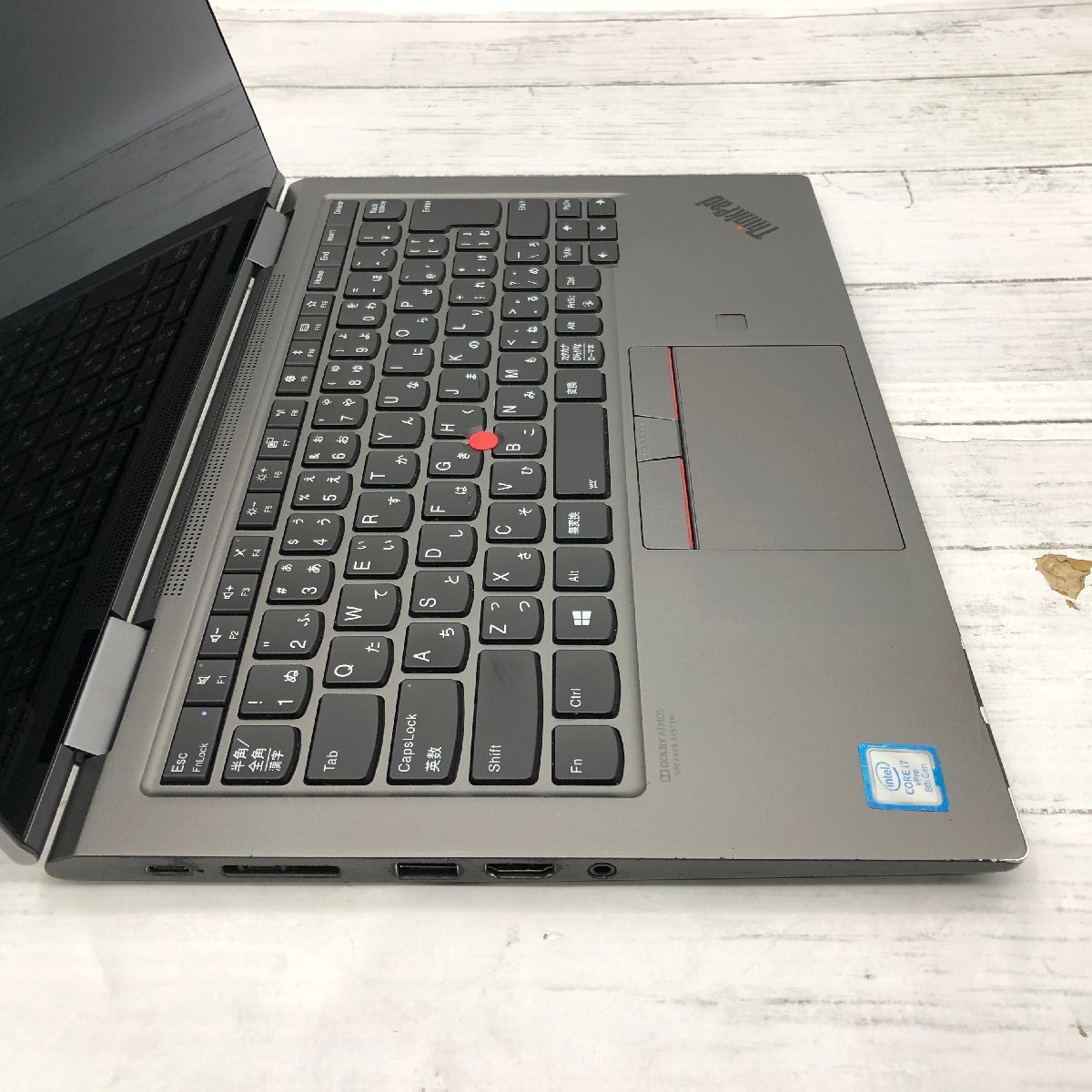 Lenovo ThinkPad X1 Yoga 20QG-S1T20U Core i7 8665U 1.90GHz/16GB/512GB(NVMe) 〔C0224〕の画像4
