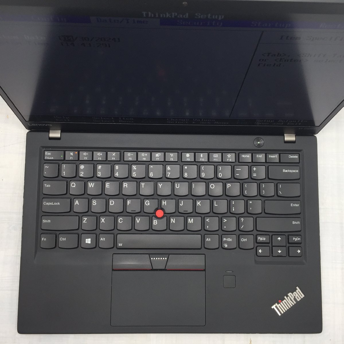 Lenovo ThinkPad X1 Carbon 20HQ-S0EG00 Core i7 7600U 2.80GHz/16GB/256GB(NVMe) 〔B0802〕の画像3