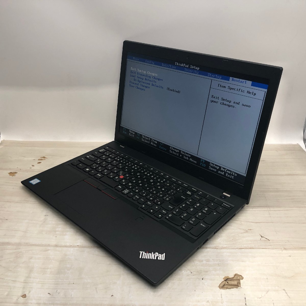 Lenovo ThinkPad L580 20LX-S1YY00 Core i5 8350U 1.70GHz/16GB/256GB(NVMe) 〔A0634〕_画像1