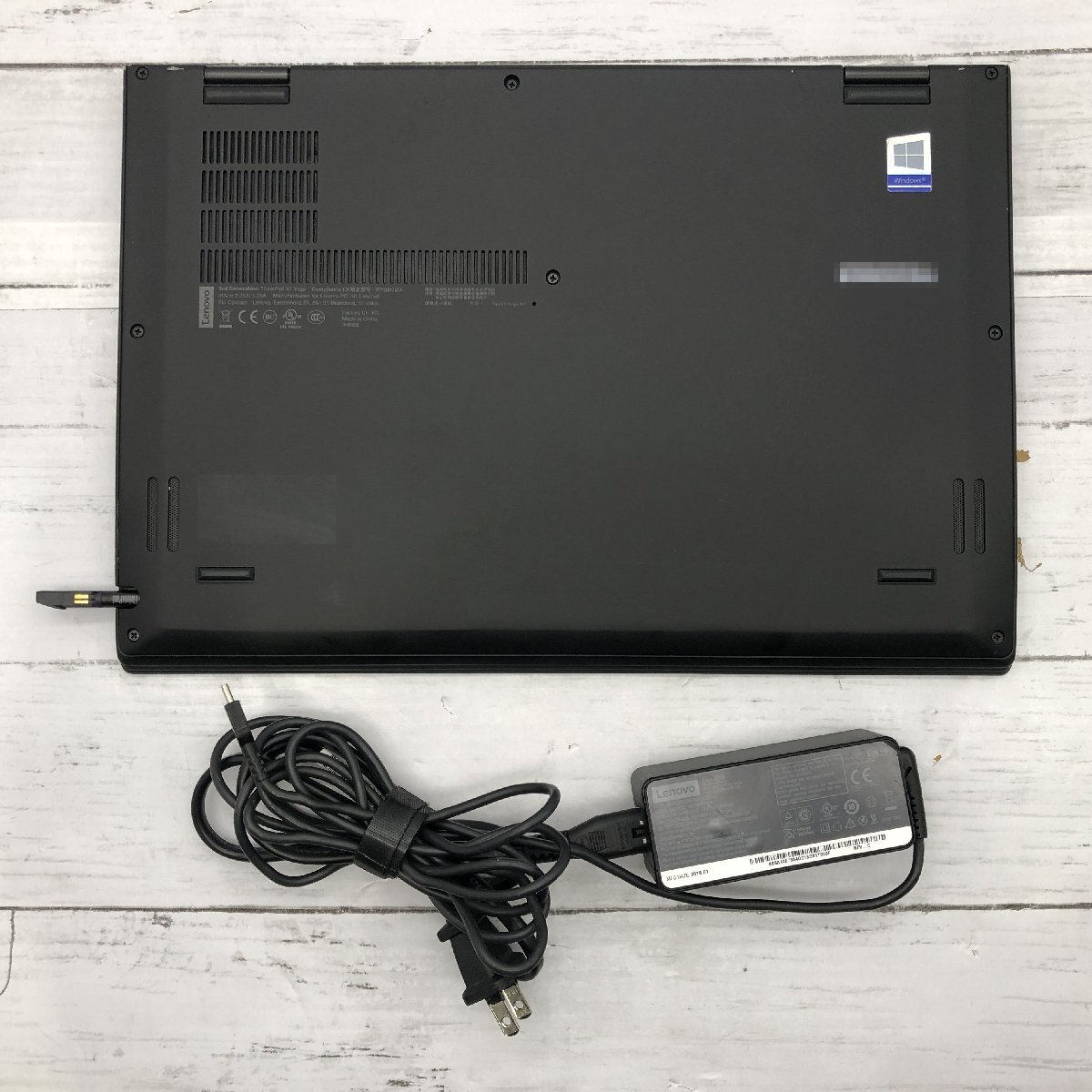 Lenovo ThinkPad X1 Yoga 20JE-S3482L Core i7 8650U 1.90GHz/16GB/512GB(NVMe) 〔C0411〕の画像10