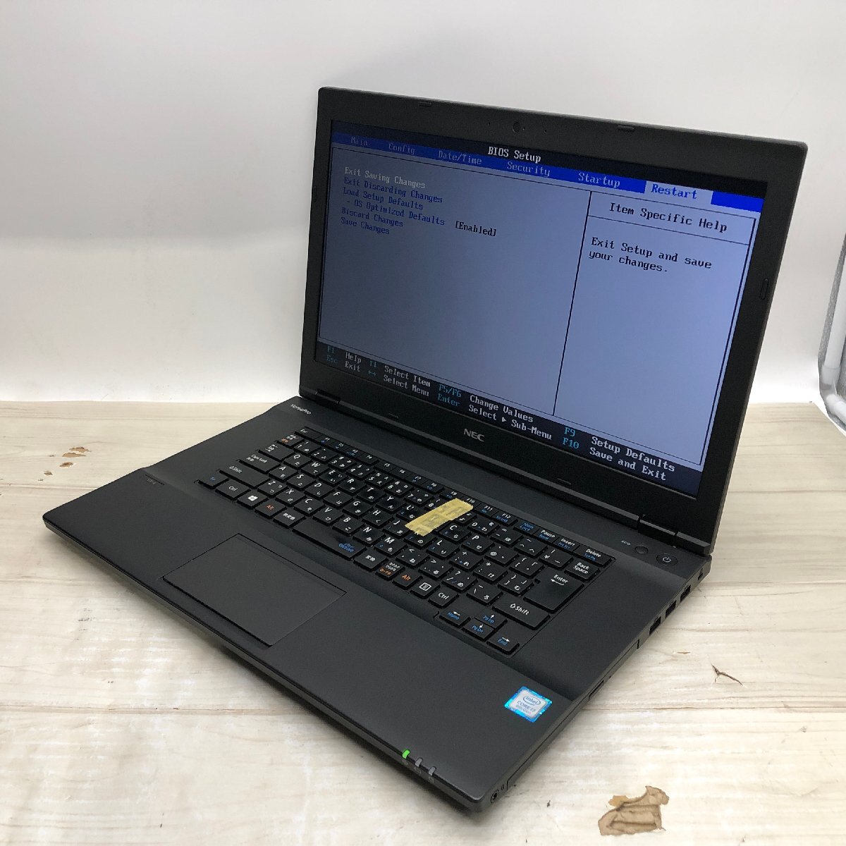 【難あり】 NEC VersaPro PC-VKH19XZG4 Core i7 8650U 1.90GHz/8GB/なし 〔A0723〕の画像1