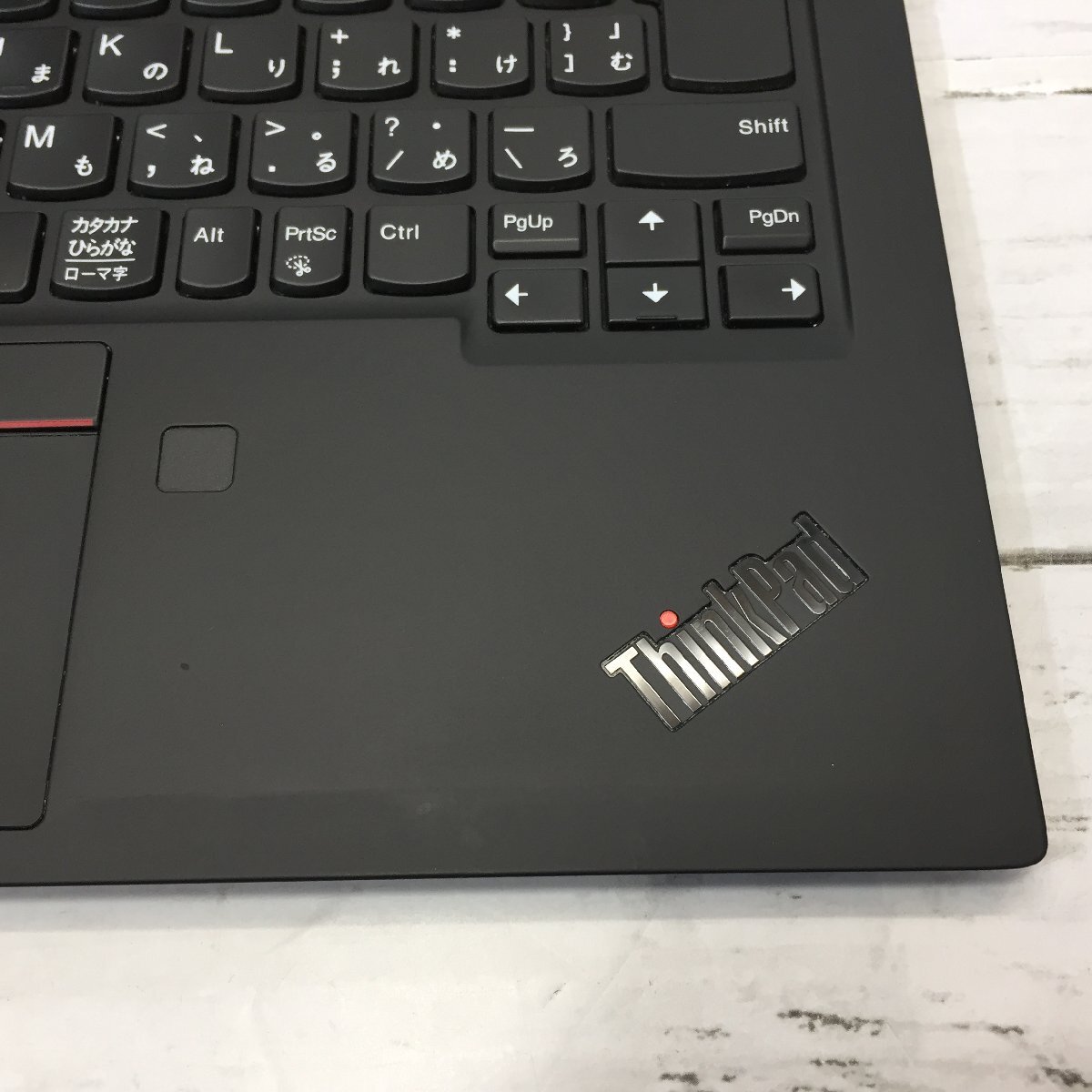 Lenovo ThinkPad X1 Carbon 20QE-S8GP0Q Core i7 8665U 1.90GHz/16GB/なし 〔B0116〕_画像8