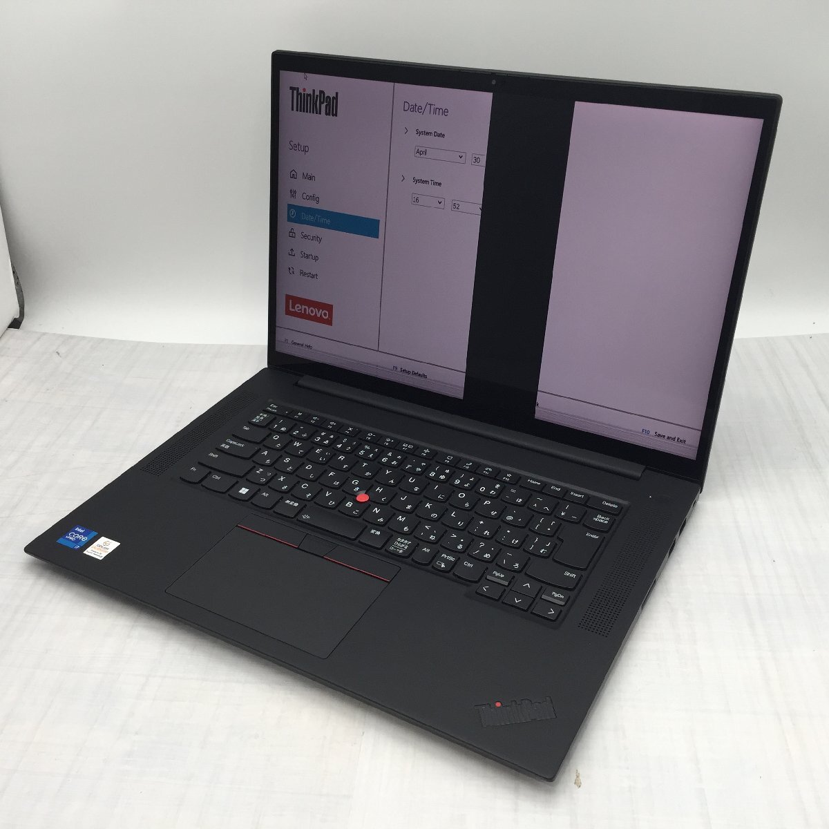 【難あり】 Lenovo ThinkPad P1 20Y4-S1PT1F Core i7 11850H 2.50GHz/32GB/1TB(NVMe) 〔B0816〕_画像1