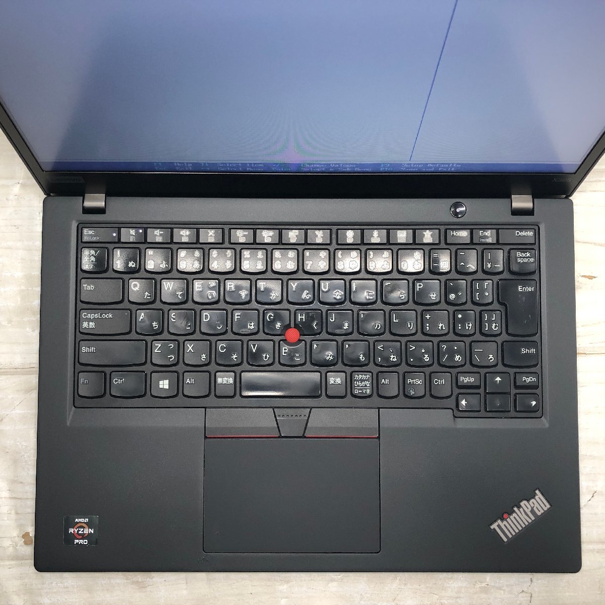 Lenovo ThinkPad X395 20NL-CTO1WW Ryzen 5 PRO 3500U 2.10GHz/16GB/256GB(NVMe) 〔A0720〕_画像3