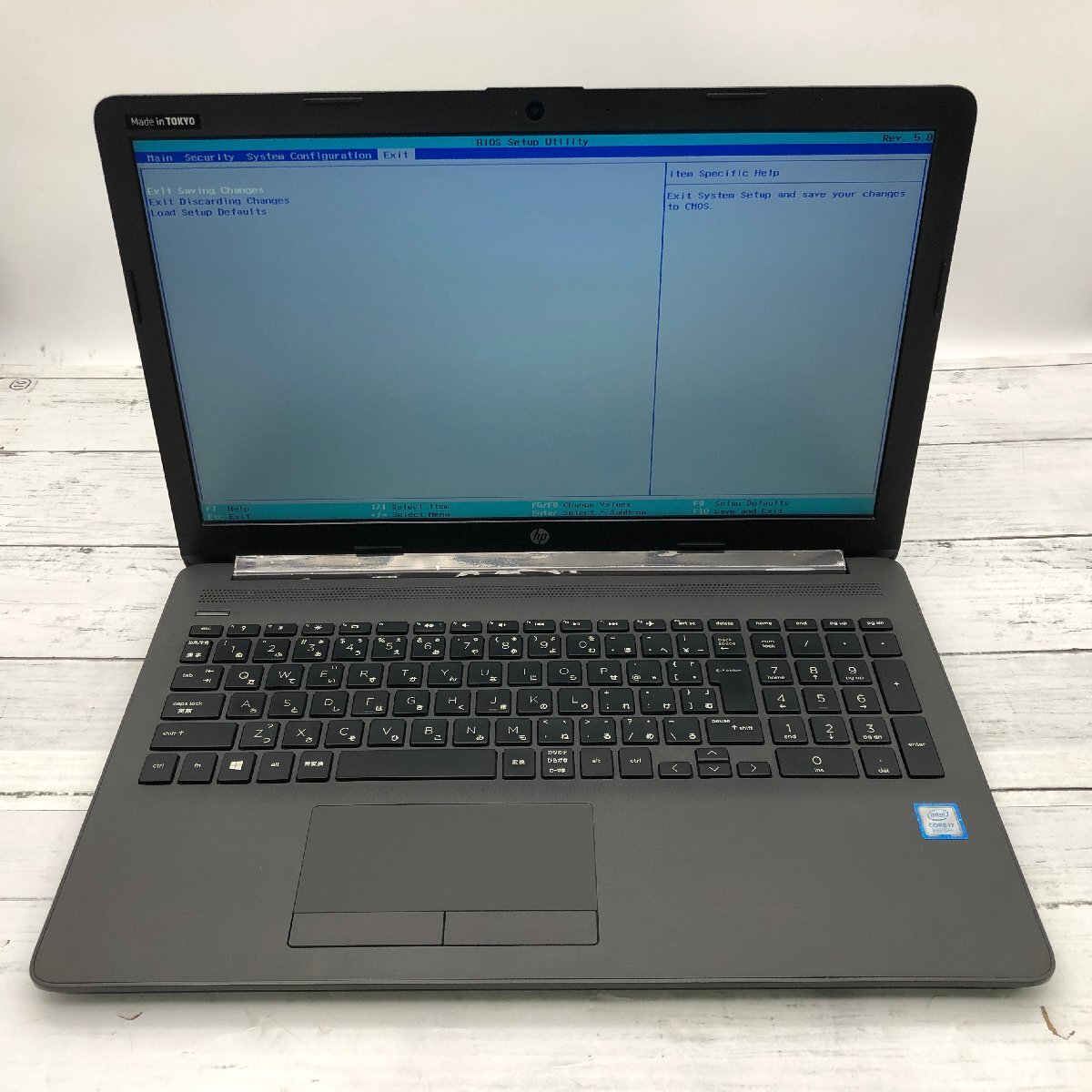 Hewlett-Packard HP 250 G7 Notebook PC Core i7 8565U 1.80GHz/8GB/256GB(NVMe) 〔B0107〕_画像2