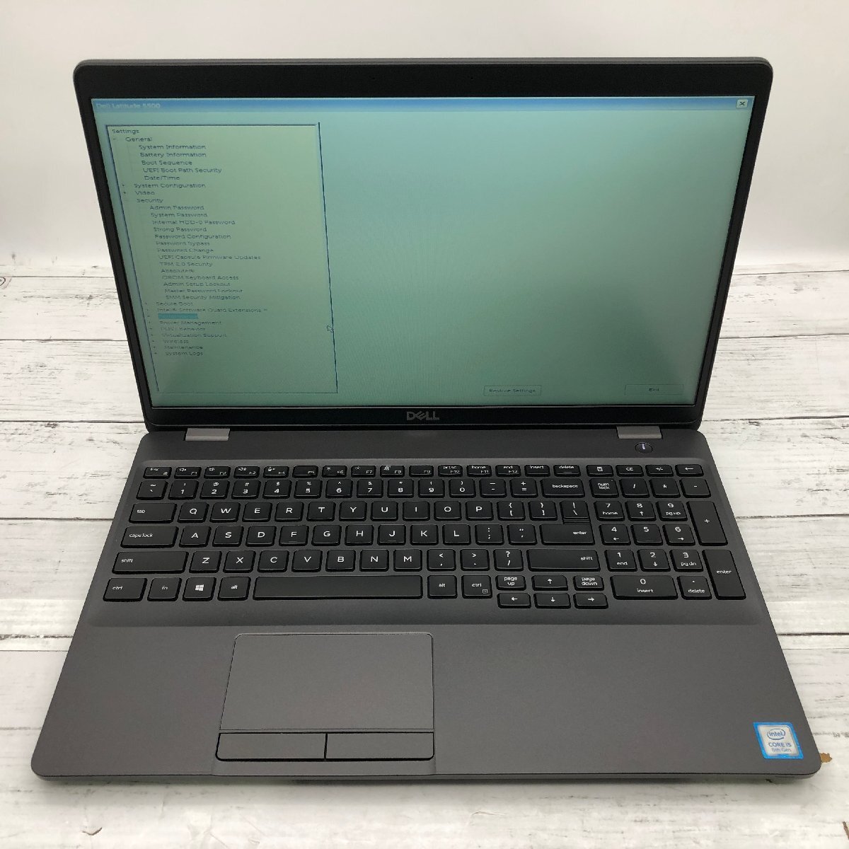 DELL Latitude 5500 Core i5 8265U 1.60GHz/4GB/500GB(SATA) 〔C0228〕_画像2