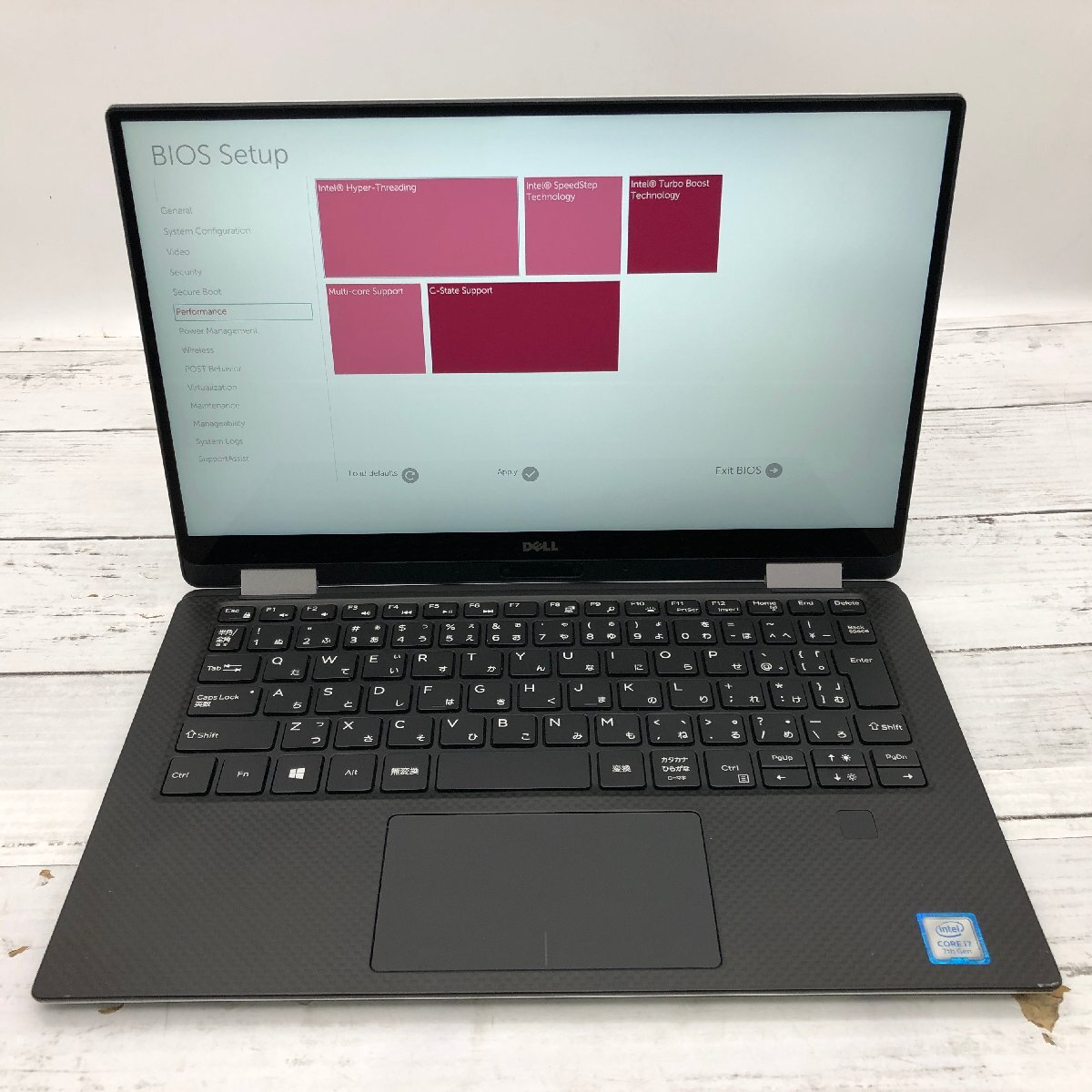 DELL XPS 13 9365 Core i7 7Y75 1.30GHz/16GB/512GB(NVMe) 〔C0113〕_画像2