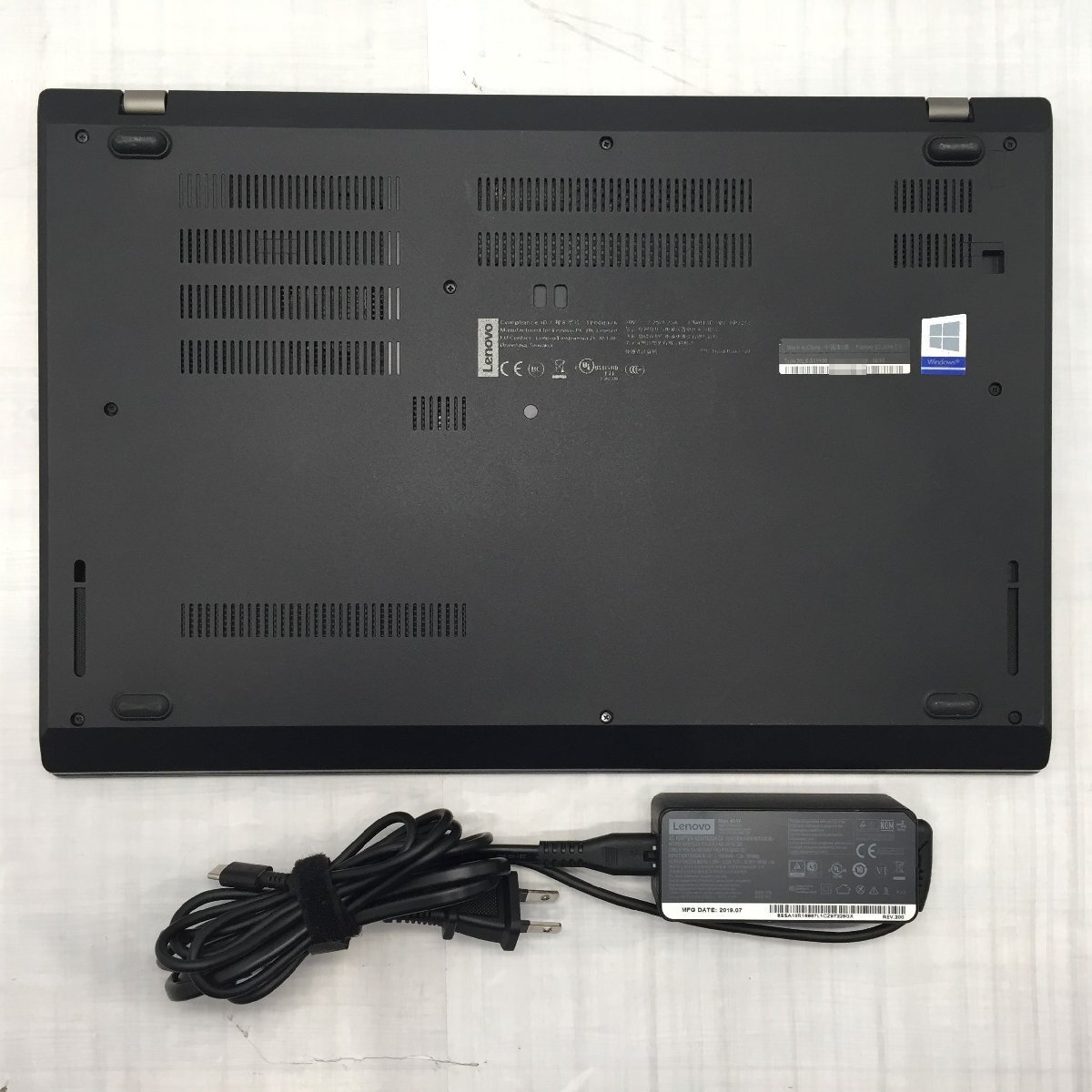 Lenovo ThinkPad L580 20LX-S1YY00 Core i5 8350U 1.70GHz/16GB/256GB(NVMe) 〔B0515〕_画像10