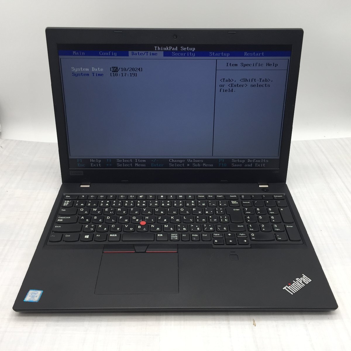 Lenovo ThinkPad L580 20LX-S1YY00 Core i5 8350U 1.70GHz/16GB/256GB(NVMe) 〔B0515〕_画像2