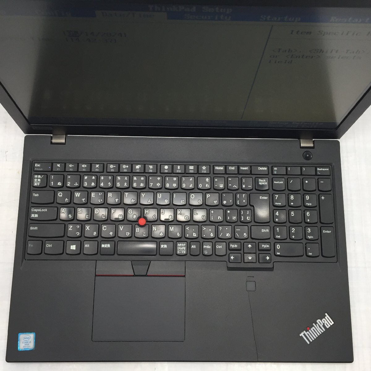 Lenovo ThinkPad L580 20LX-S1YY00 Core i5 8350U 1.70GHz/16GB/256GB(NVMe) 〔B0704〕_画像3