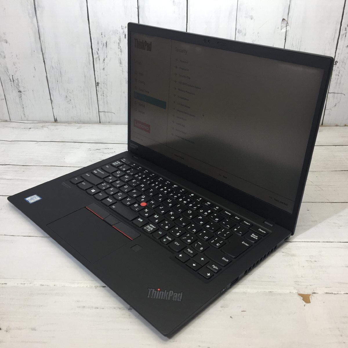 Lenovo ThinkPad X1 Carbon 20QE-S8GP0Q Core i7 8665U 1.90GHz/16GB/なし 〔A0617〕_画像1