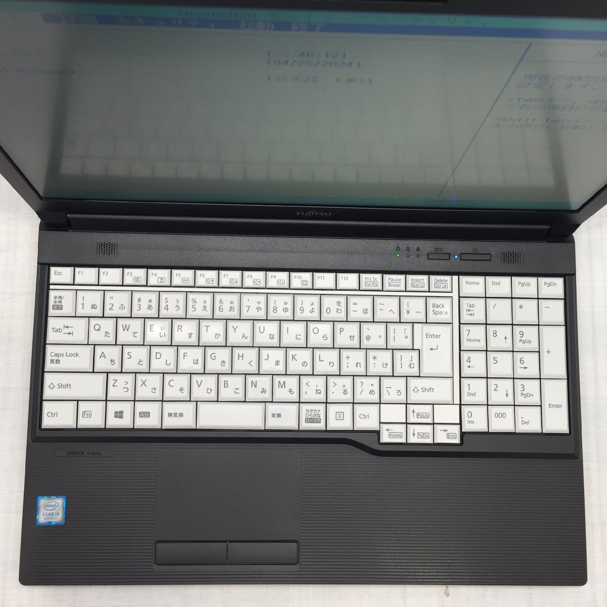  Fujitsu LIFEBOOK A579/B Core i5 8365U 1.60GHz/4GB/256GB(SSD) (B0831)