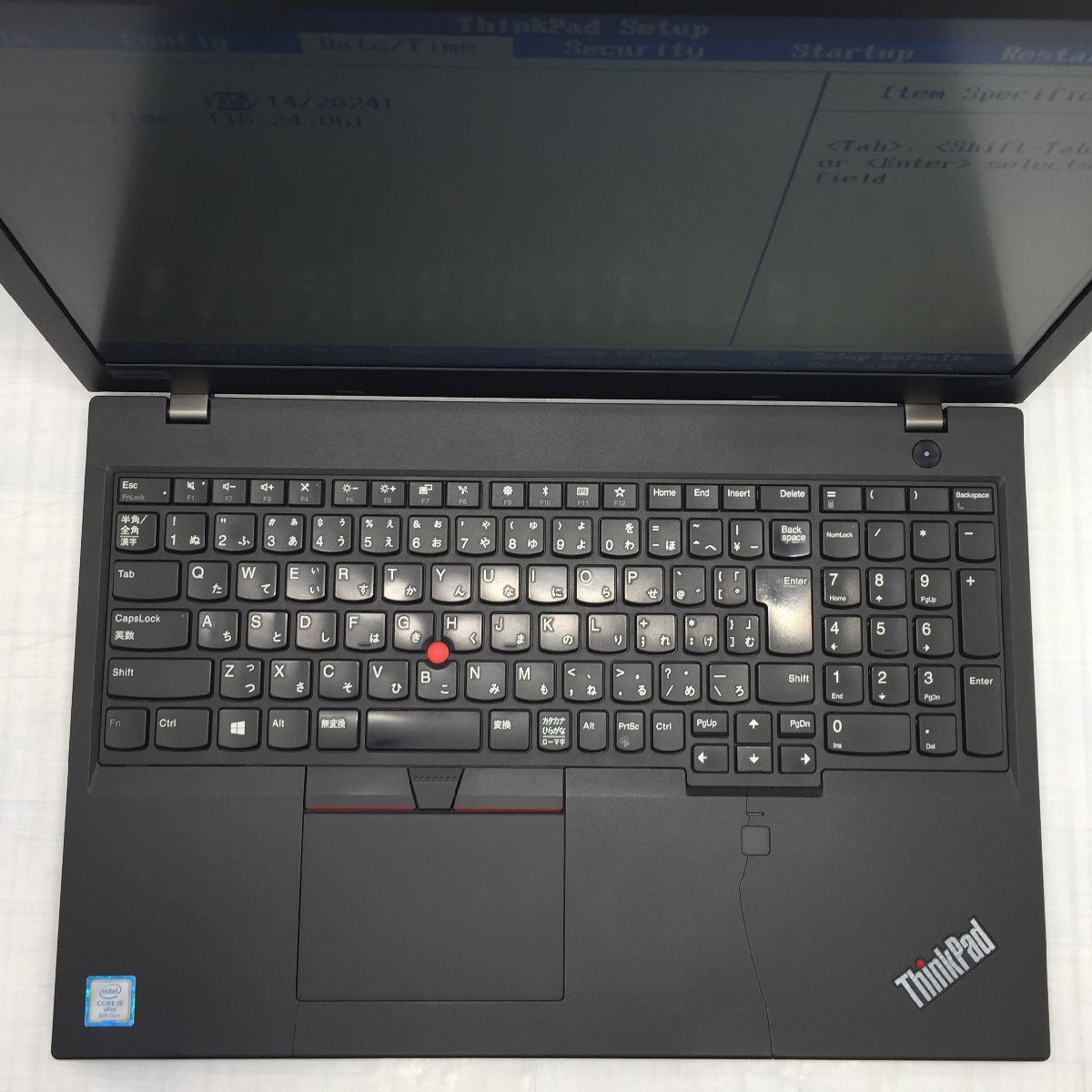 Lenovo ThinkPad L580 20LX-S1YY00 Core i5 8350U 1.70GHz/16GB/256GB(NVMe) 〔B0724〕_画像3