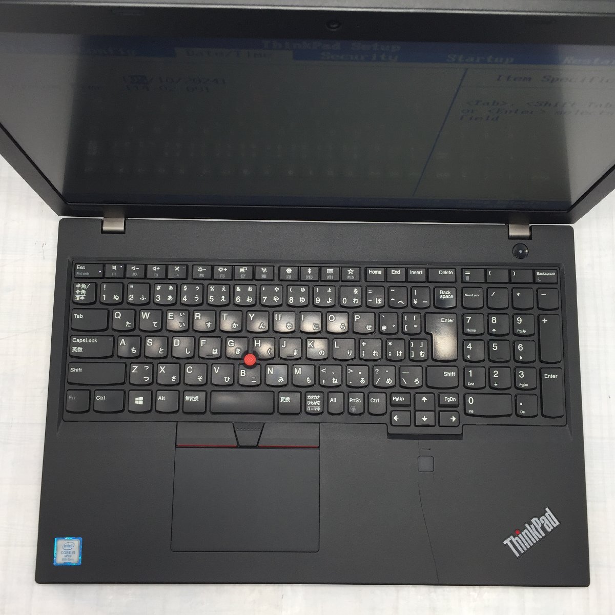 Lenovo ThinkPad L580 20LX-S1YY00 Core i5 8350U 1.70GHz/16GB/256GB(NVMe) 〔B0601〕_画像3