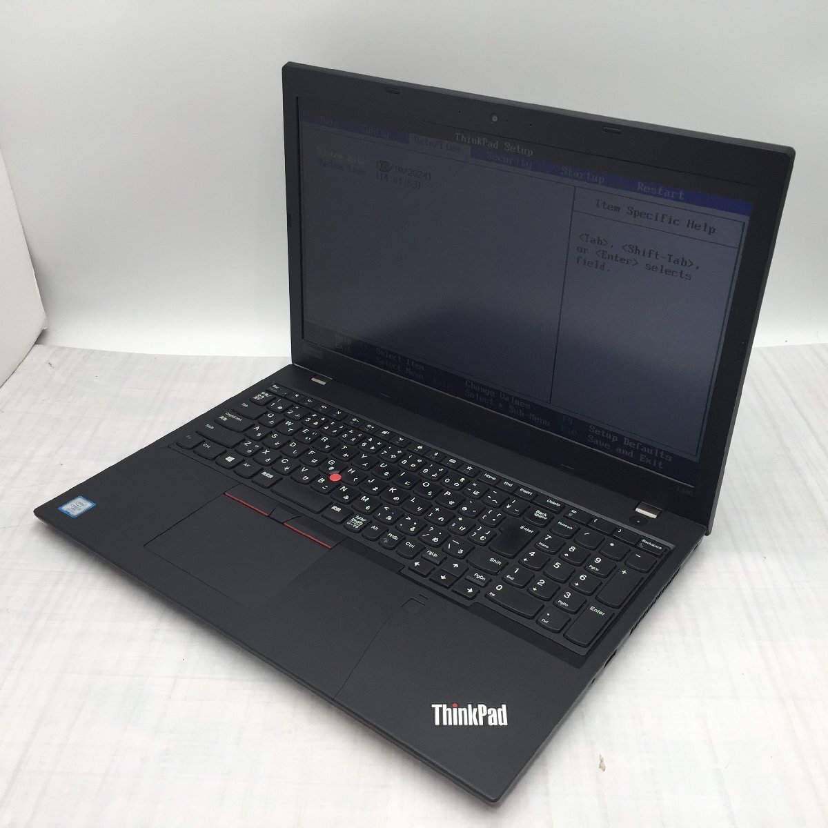 Lenovo ThinkPad L580 20LX-S1YY00 Core i5 8350U 1.70GHz/16GB/256GB(NVMe) 〔B0601〕_画像1