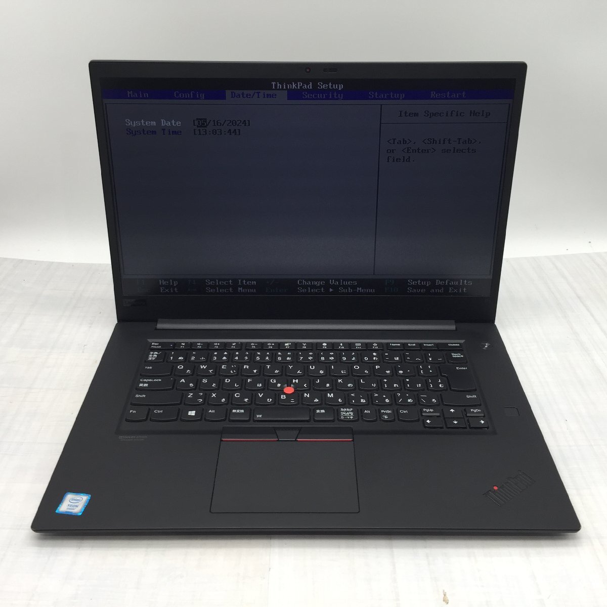 Lenovo ThinkPad P1 20QU-S2UN00 Intel Xeon E-2276M 2.80GHz/32GB/512GB(NVMe) (B0712)