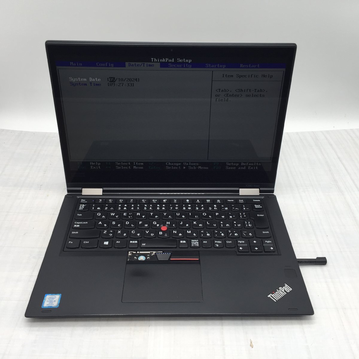 [ with defect ] Lenovo ThinkPad X380 Yoga 20LJ-S2EV36 Core i5 8350U 1.70GHz/16GB/ none (B0503)