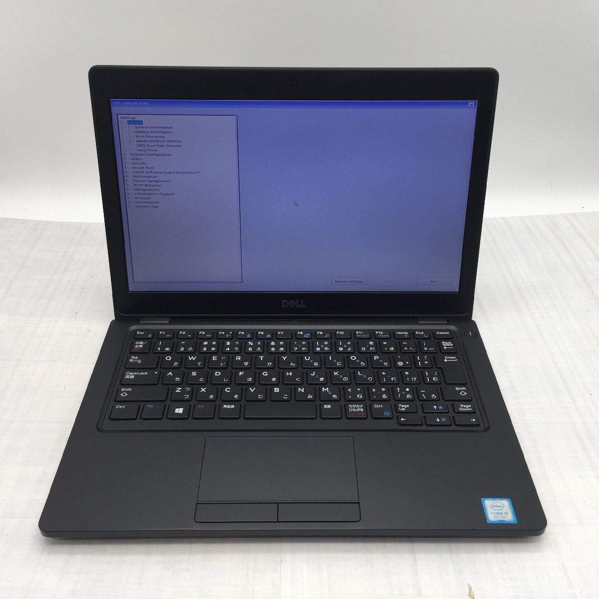 DELL Latitude 5290 Core i5 8250U 1.60GHz/8GB/256GB(SSD) 〔B0809〕_画像2