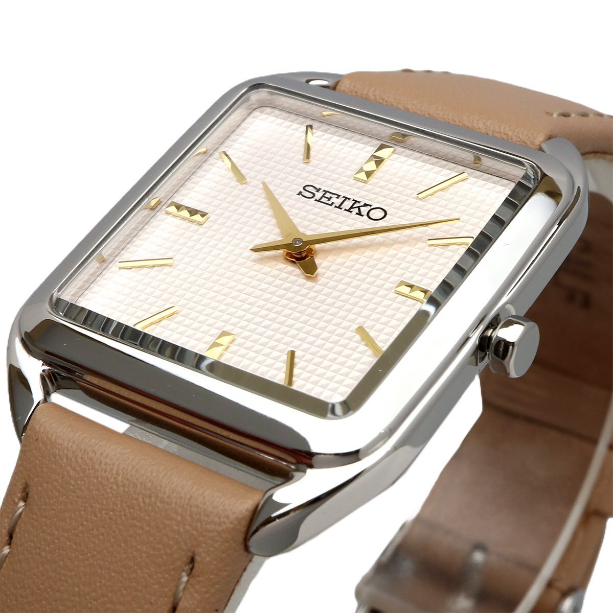 SEIKO セイコー 腕時計 レディース 海外モデル クォーツ シンプル ビジネス カジュアル SWR089P1_画像5