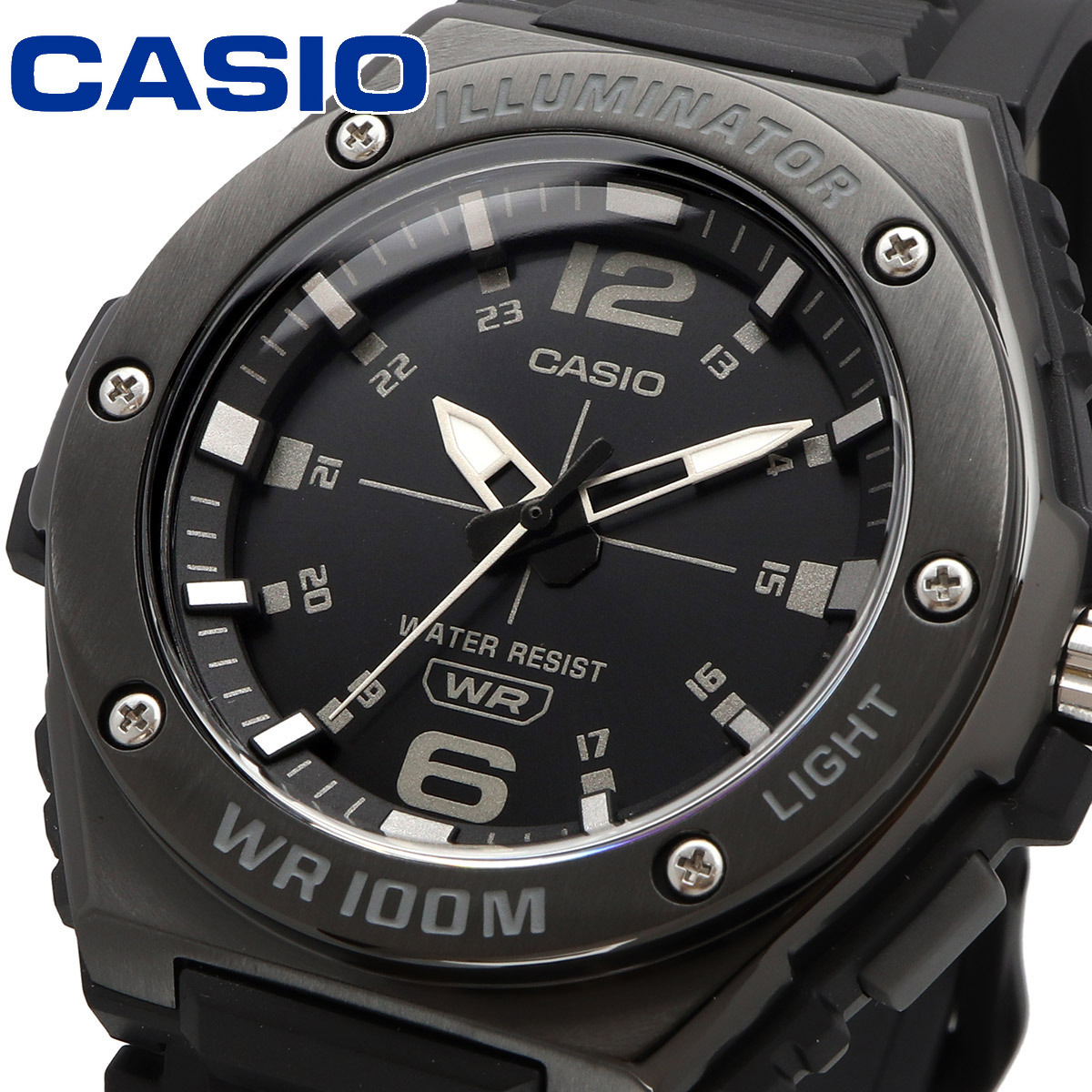 CASIO カシオ 腕時計 メンズ チープカシオ チプカシ 海外モデル アナログ MWA-100HB-1AV_画像1