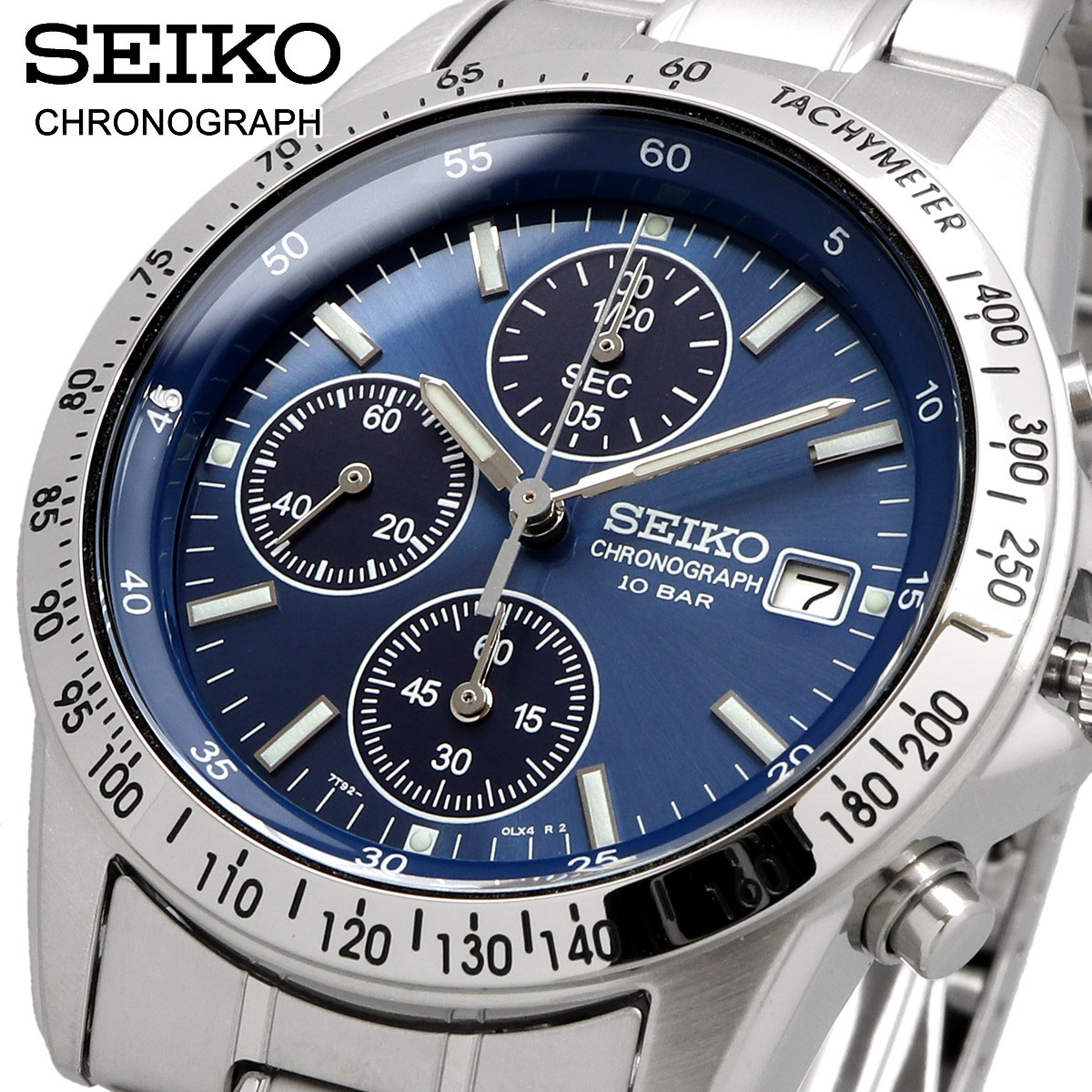 SEIKO セイコー 腕時計 メンズ 国内正規品 流通限定モデル SPIRIT スピリット クォーツ クロノグラフ ビジネス SBTQ071_画像1