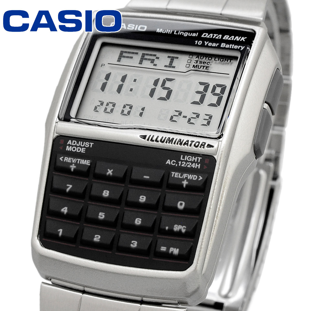 CASIO カシオ 腕時計 メンズ レディース デジタル チープカシオ チプカシ 海外モデル データバンク DBC-32D-1A_画像1