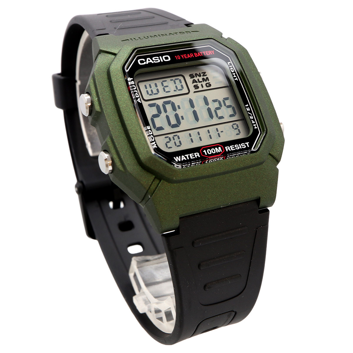 CASIO カシオ 腕時計 メンズ レディース チープカシオ チプカシ 海外モデル デジタル W-800HM-3AV_画像4