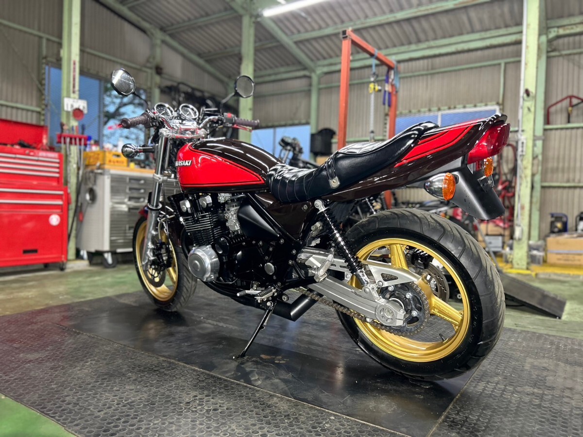 ゼファー400Χ　カスタム ローン可 KAWASAKI　400XJR400ZRX400CB400fourCB400FZ400JZ400FXCBX550FCBX400FGT380CBR400FZ1Z2火の玉_画像6