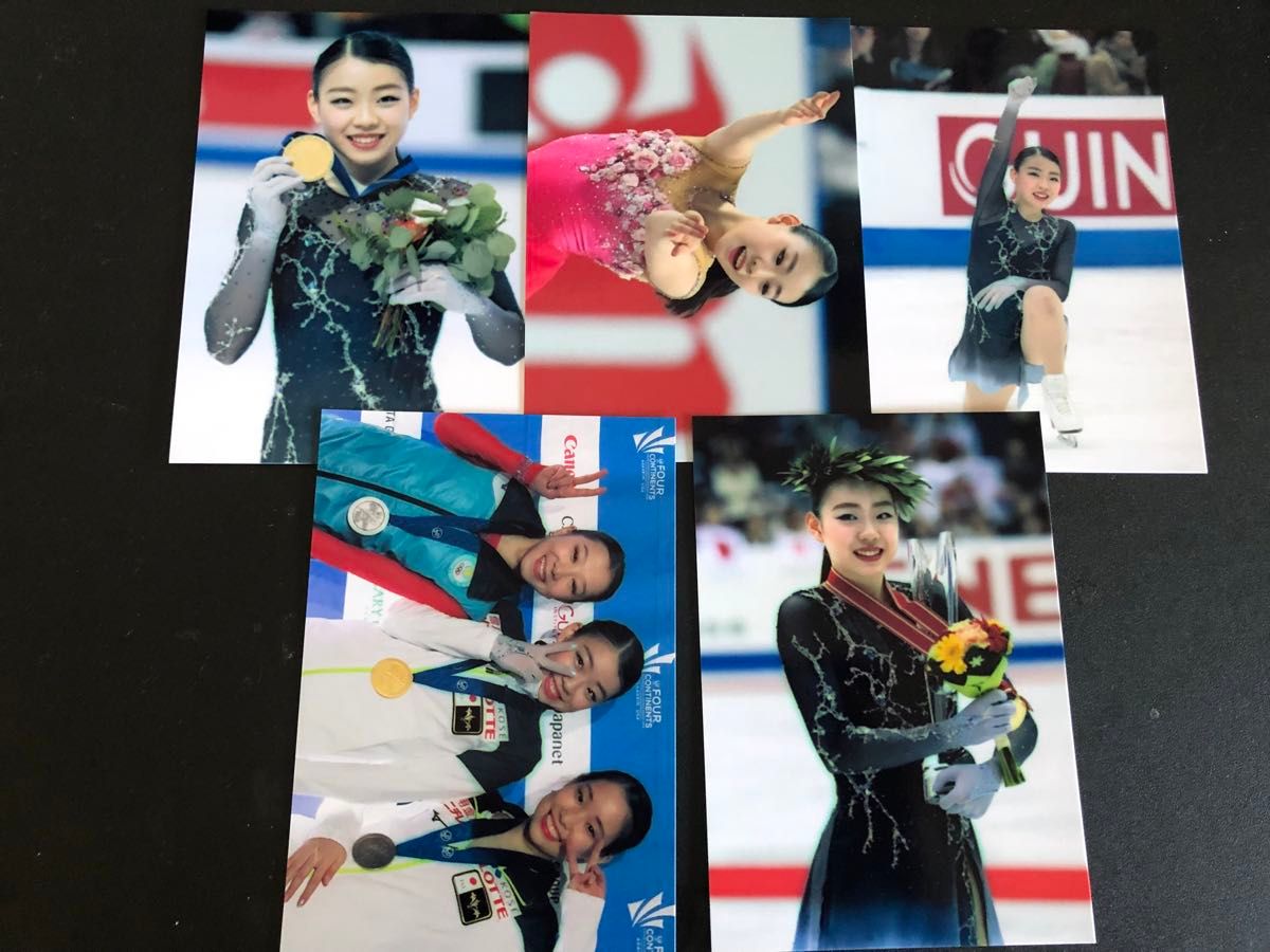 紀平梨花　厳選写真L判10枚セット E