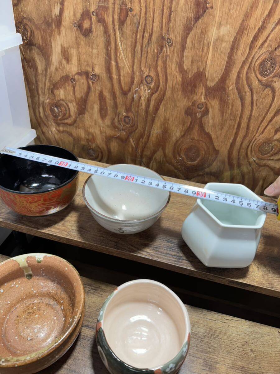  чайная посуда чашка керамика чайная посуда зеленый чай . зеленый чай чашка антиквариат Oribe . чайная церемония антиквариат товар 5 пункт . гора белый фарфор шестиугольник . вода приятный чашка багряник японский обжиг в печи 